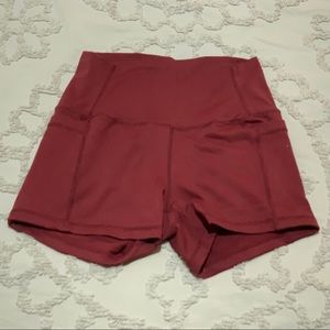 Ethos All Day Shorts (Old Fabric) — Wine